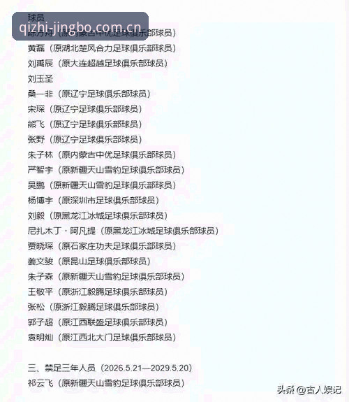 中国足协第三批禁足名单深度评测——竞博体育平台用户视角下的足球反腐风暴